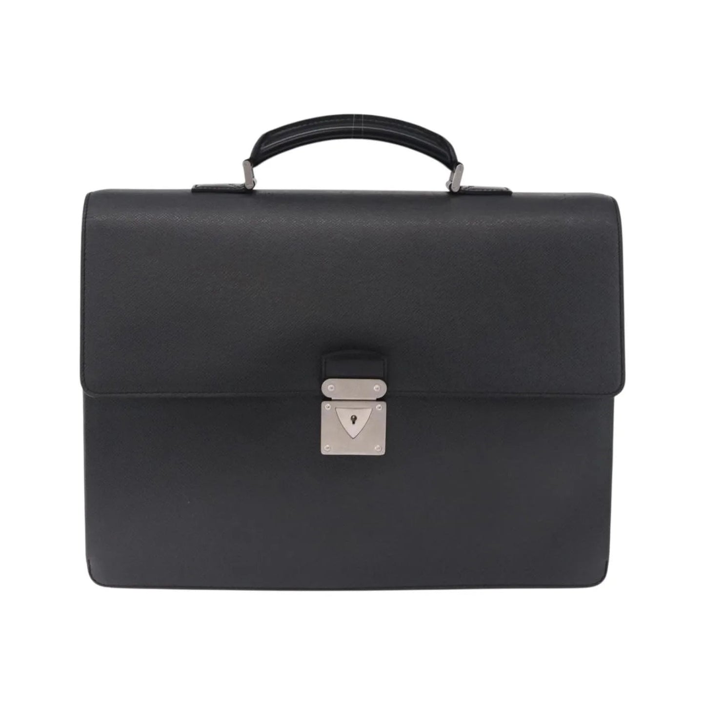 Louis Vuitton Robusto Taiga, Black, Leather, Briefcase
