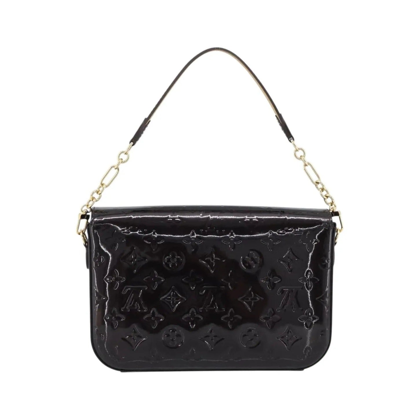 Louis Vuitton Rodeo Drive Monogram Vernis, Black, Patent Leather, Handbag