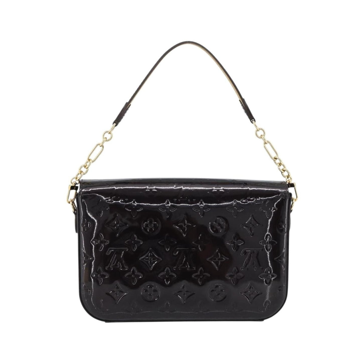 Louis Vuitton Rodeo Drive Monogram Vernis, Black, Patent Leather, Handbag