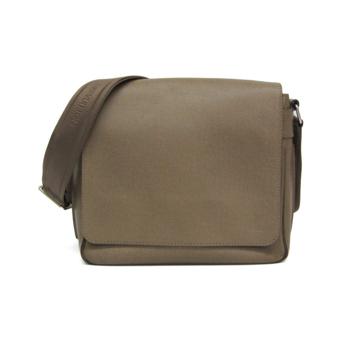 Louis Vuitton Roman Taiga Leather, Beige, Leather, Shoulder Bag