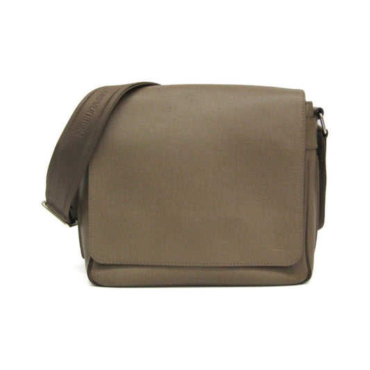 Louis Vuitton Roman Taiga Leather, Beige, Leather, Shoulder Bag