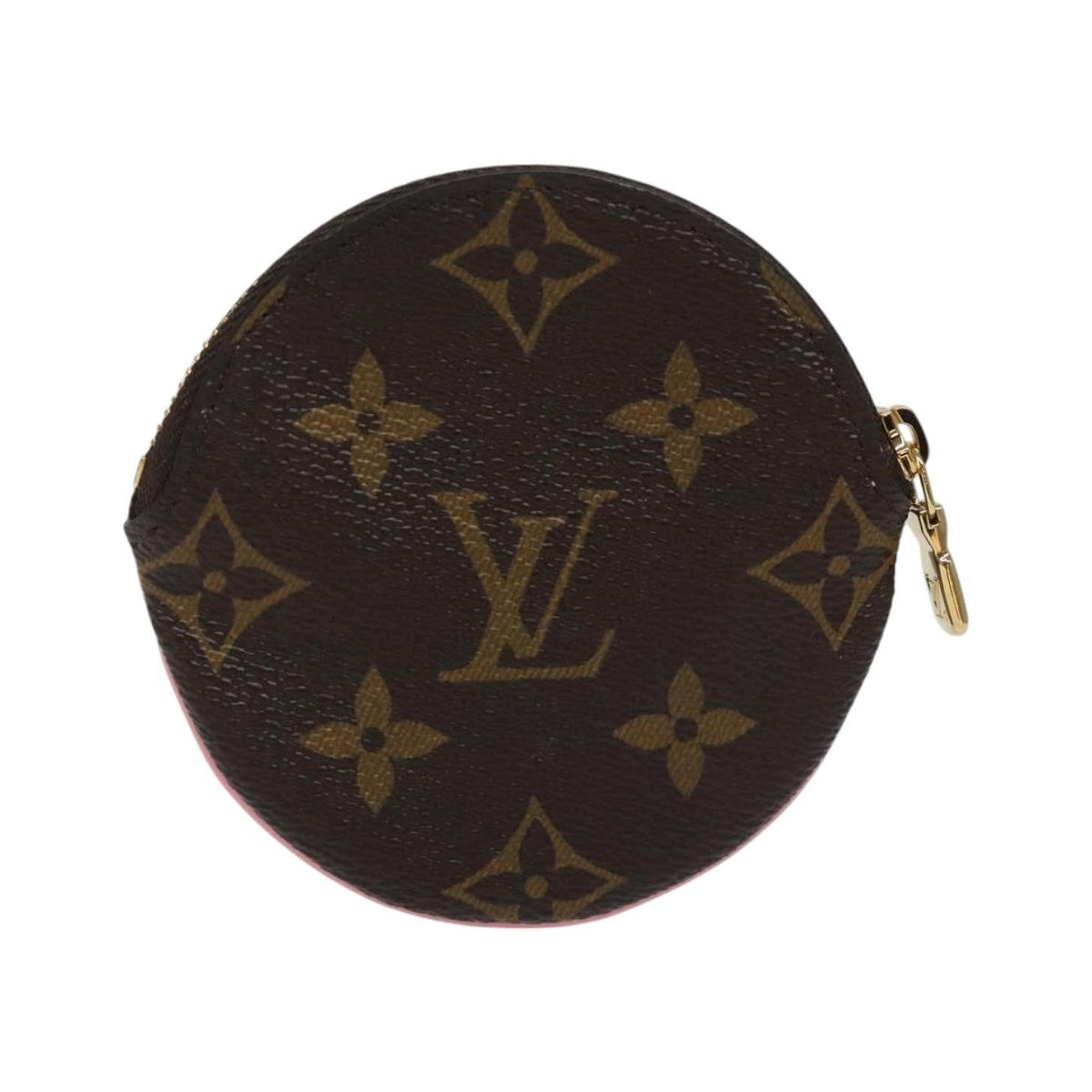 Louis Vuitton Round Coin Purse Limited Edition Vivienne Xmas Monogram Canvas, Multicolour, Canvas, Wallet