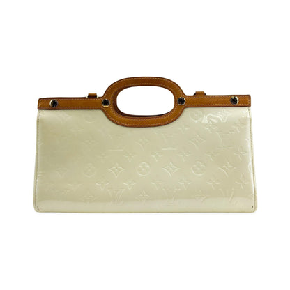 Louis Vuitton Roxbury Drive Monogram Vernis, Beige, Patent Leather, Handbag