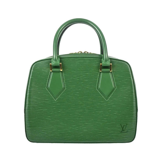 Louis Vuitton Sablons Epi Leather, Green, Leather, Handbag