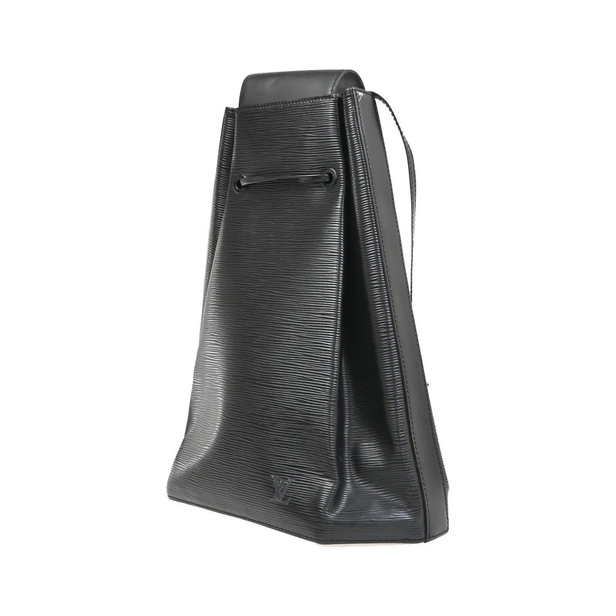 Louis Vuitton Sac a Dos Drawstring Epi Leather, Black, Leather, Backpack