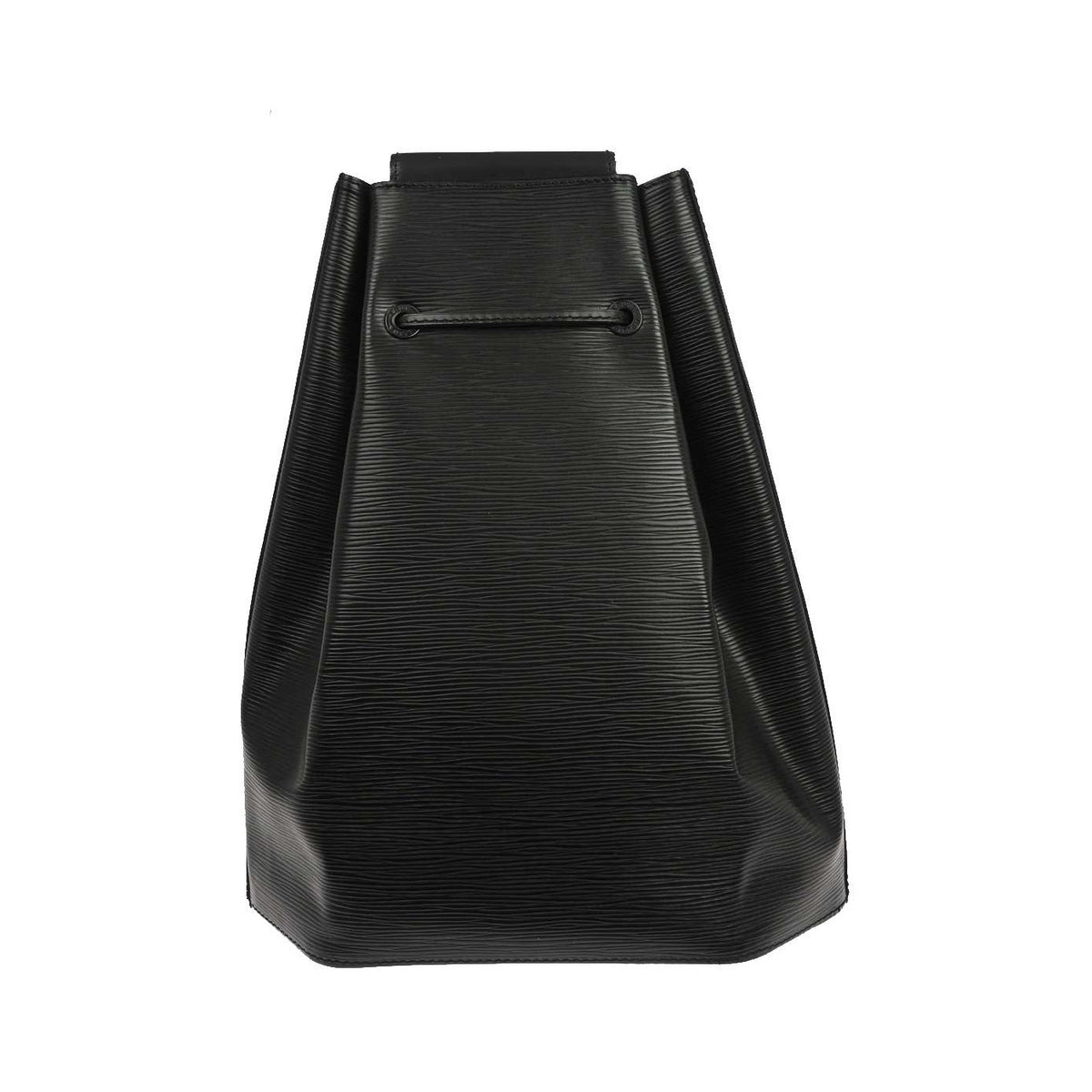 Louis Vuitton Sac a Dos Drawstring Epi Leather, Black, Leather, Backpack