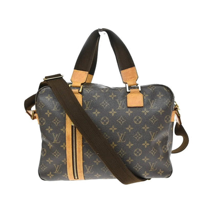 Louis Vuitton Sac Bosphore Monogram Canvas, Brown, Leather, Briefcase