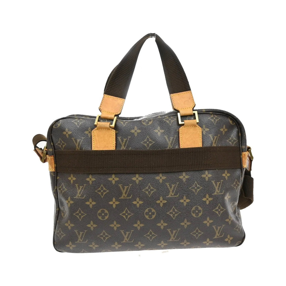 Louis Vuitton Sac Bosphore Monogram Canvas, Brown, Leather, Briefcase
