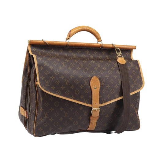 Louis Vuitton Sac Chasse Hunting Monogram Canvas, Brown, Canvas, Handbag