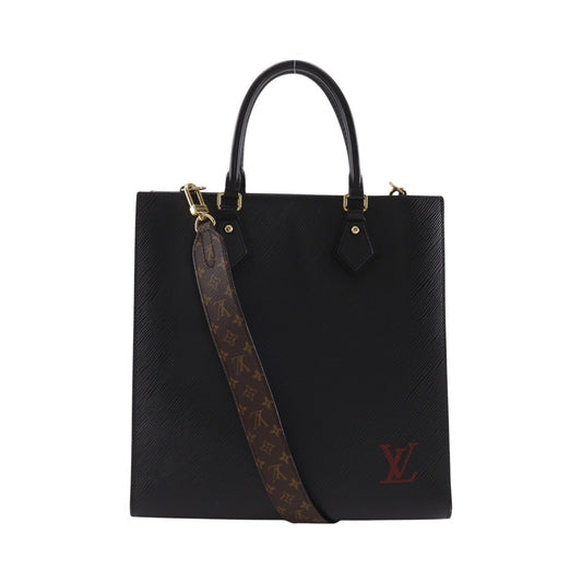 Louis Vuitton Sac Plat NM Epi Leather, Black, Leather, Handbag