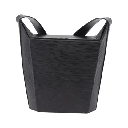 Louis Vuitton Sac Seau Epi Leather, Black, Leather, Handbag