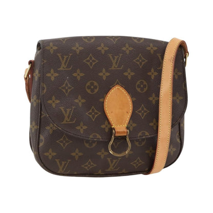 Louis Vuitton Saint Cloud Monogram Canvas, Brown, Canvas, Handbag
