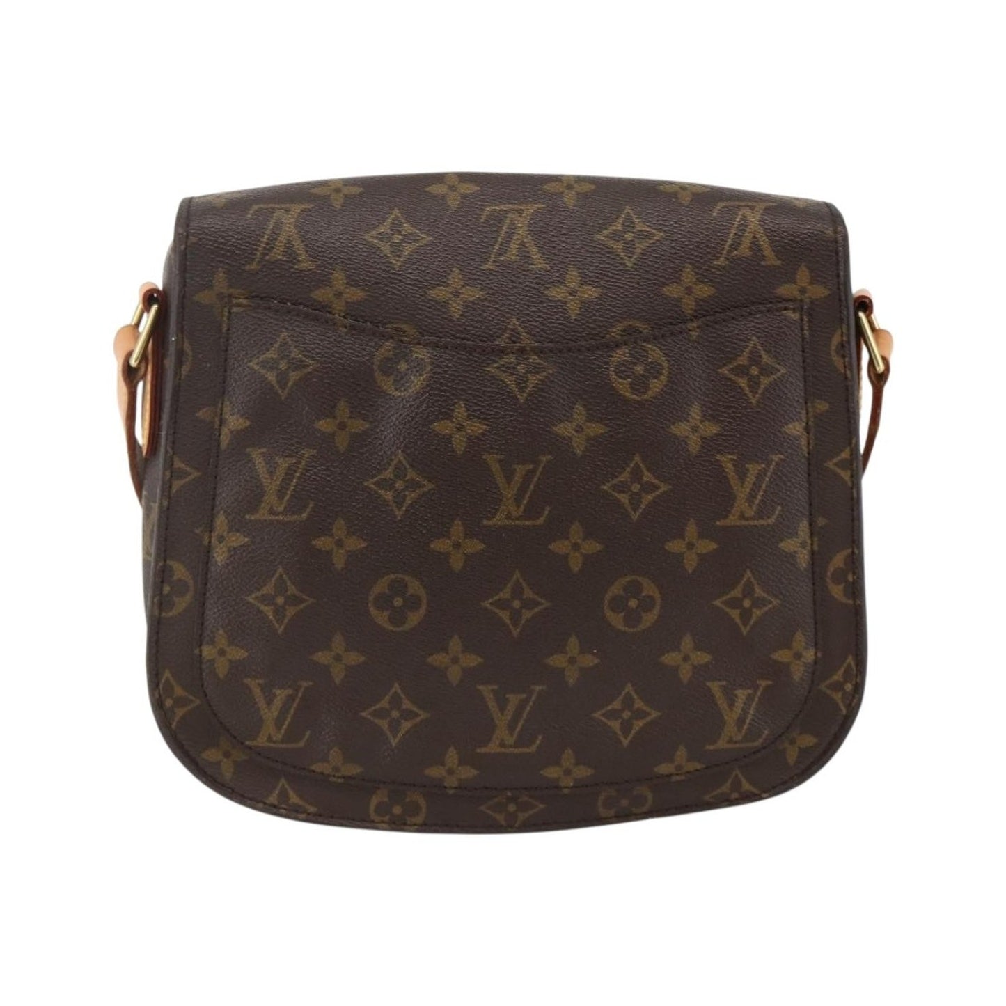 Louis Vuitton Saint Cloud Monogram Canvas, Brown, Canvas, Handbag