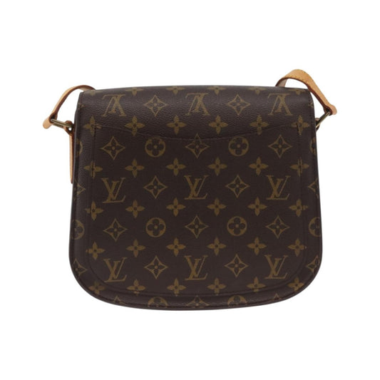 Louis Vuitton Saint Cloud Monogram Canvas, Brown, Canvas, Handbag