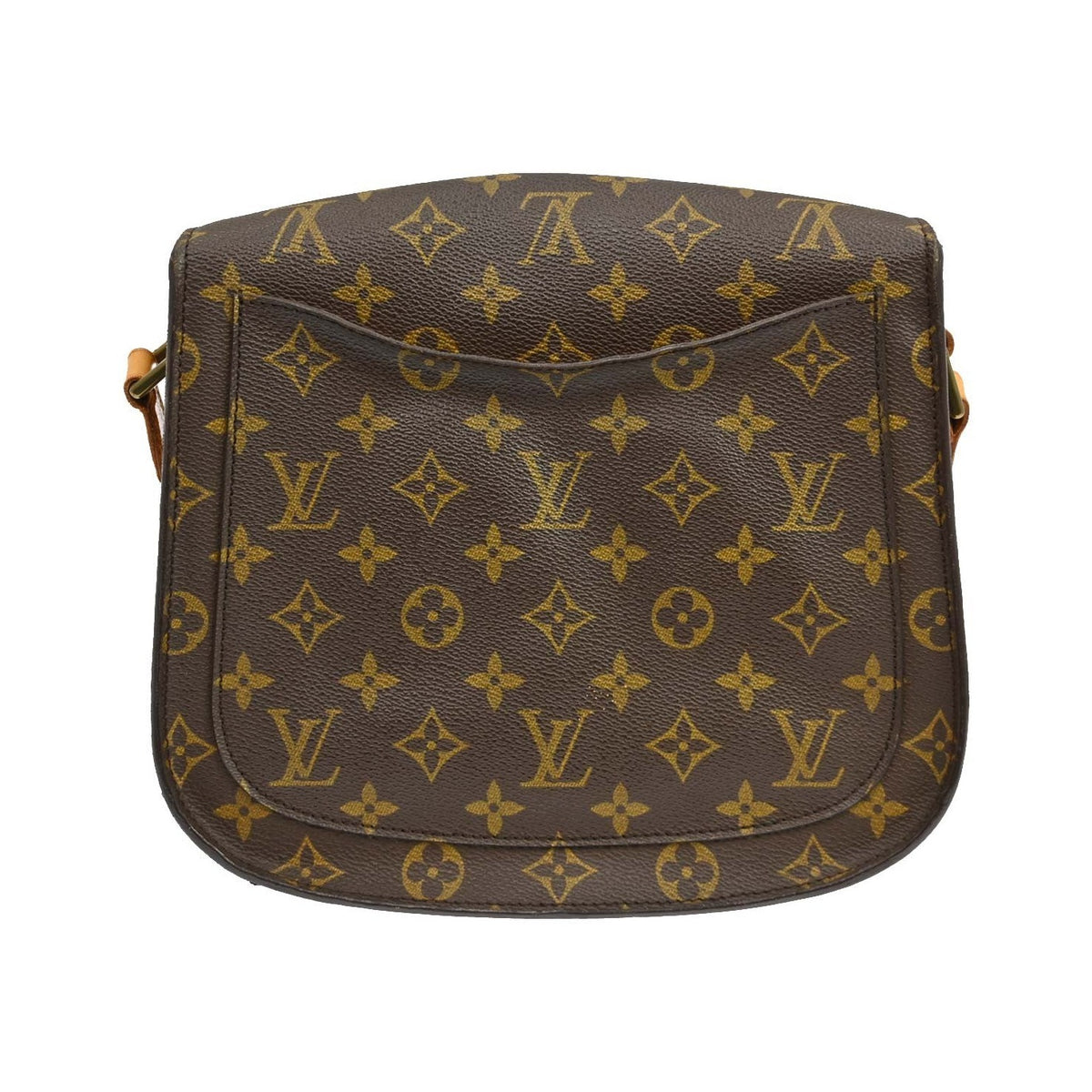 Louis Vuitton Saint Cloud Monogram Canvas, Brown, Canvas, Handbag