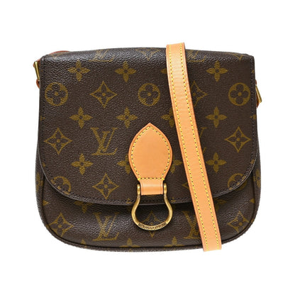 Louis Vuitton Saint Cloud Monogram Canvas, Brown, Canvas, Handbag