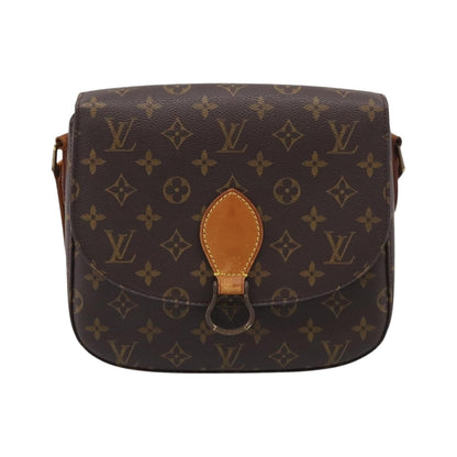 Louis Vuitton Saint Cloud Monogram Canvas, Brown, Canvas, Handbag