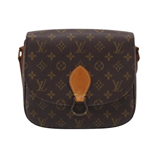 Louis Vuitton Saint Cloud Monogram Canvas, Brown, Canvas, Handbag