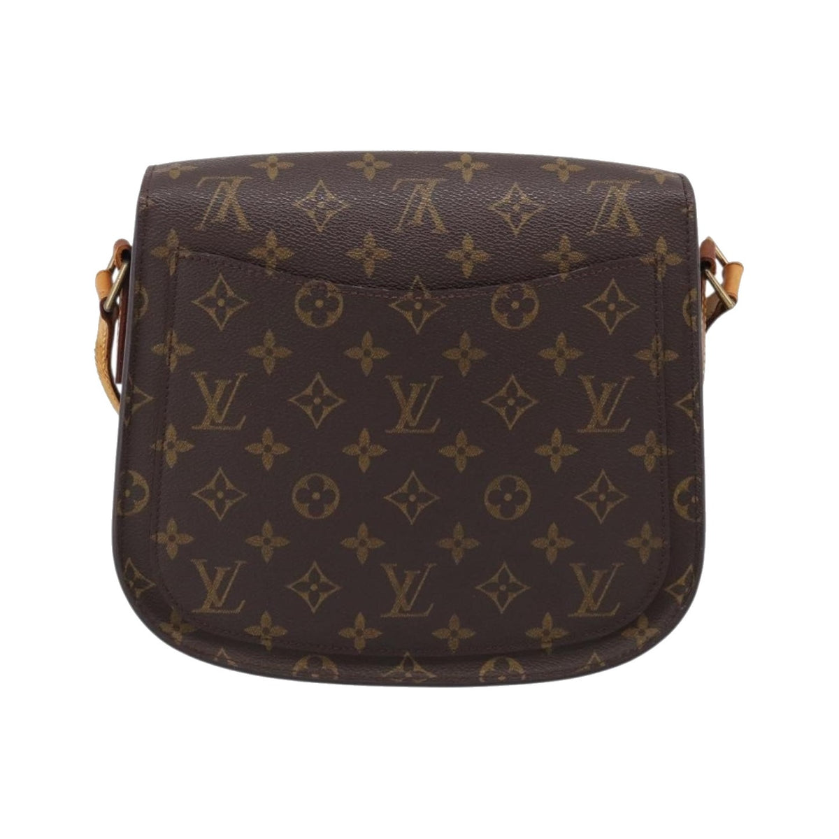 Louis Vuitton Saint Cloud Monogram Canvas, Brown, Canvas, Handbag