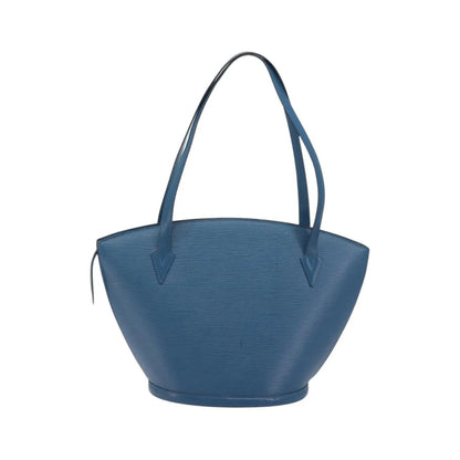 Louis Vuitton Saint Jacques Epi, Blue, Leather, Shoulder Bag