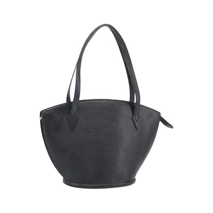 Louis Vuitton Saint Jacques Epi Leather, Black, Leather, Shoulder Bag