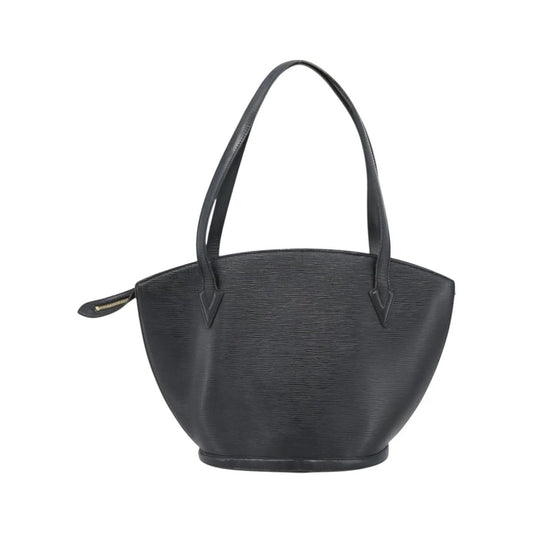 Louis Vuitton Saint Jacques Epi Leather, Black, Leather, Shoulder Bag