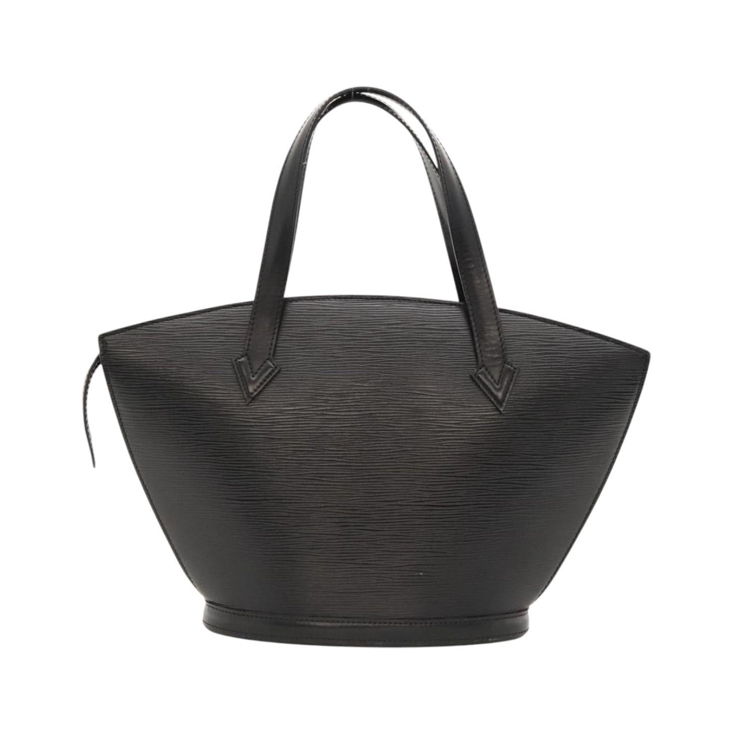 Louis Vuitton Saint Jacques Epi Leather, Black, Leather, Handbag