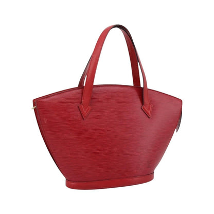 Louis Vuitton Saint Jacques Epi Leather, Red, Leather, Handbag