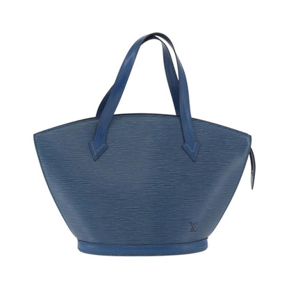Louis Vuitton Saint Jacques Epi Leather, Blue, Leather, Handbag