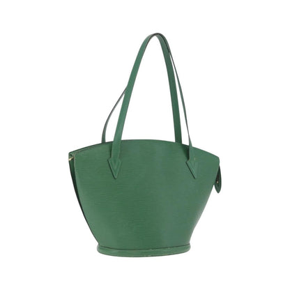 Louis Vuitton Saint Jacques Epi Leather, Green, Leather, Handbag