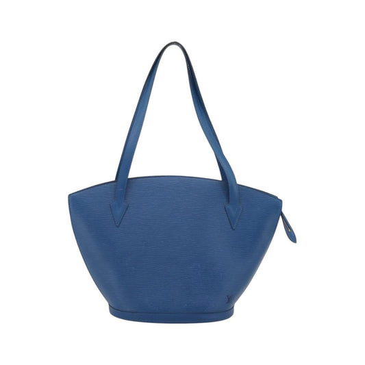 Louis Vuitton Saint Jacques Epi Leather, Blue, Leather, Handbag