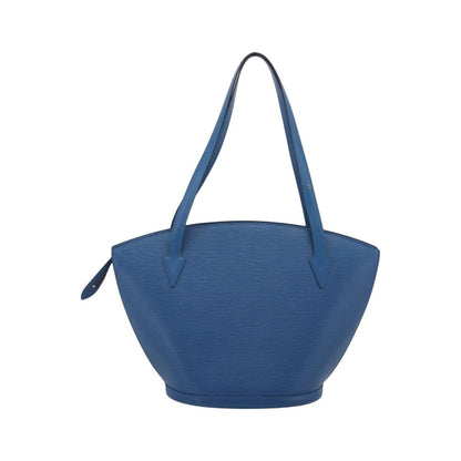 Louis Vuitton Saint Jacques Epi Leather, Blue, Leather, Handbag