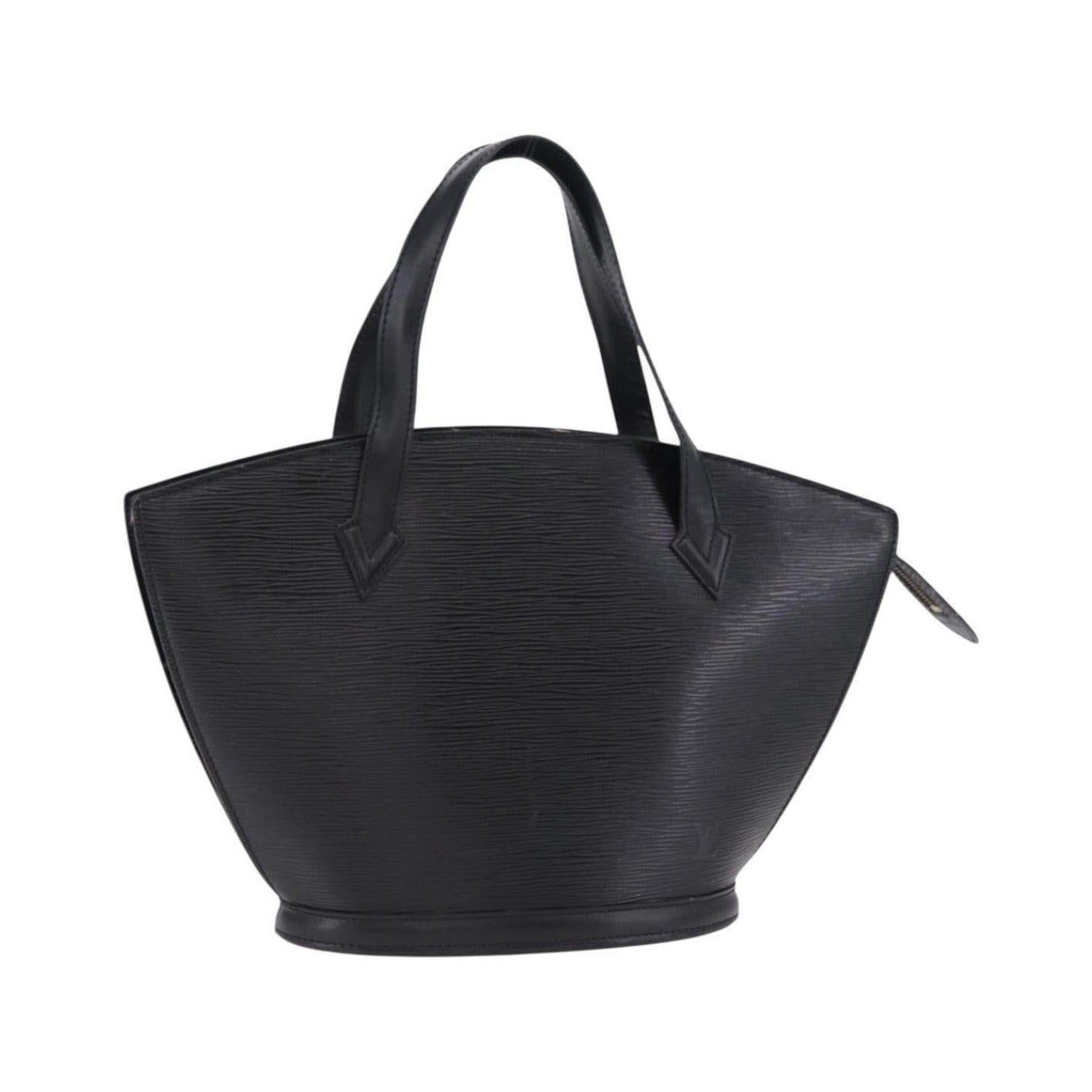 Louis Vuitton Saint Jacques Leather, Black, Leather, Shoulder Bag