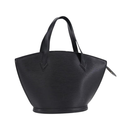 Louis Vuitton Saint Jacques Leather, Black, Leather, Shoulder Bag