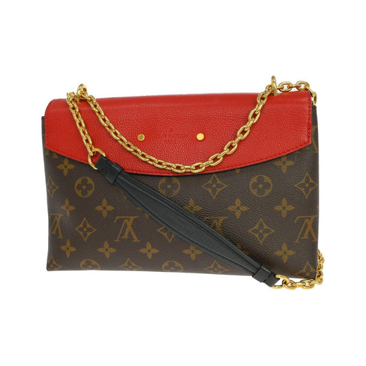Louis Vuitton Saint Placide Monogram Canvas and Leather, Brown, Canvas, Shoulder Bag
