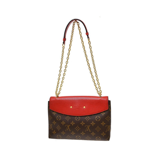 Louis Vuitton Saint Placide Monogram Canvas and Leather, Brown, Canvas, Shoulder Bag