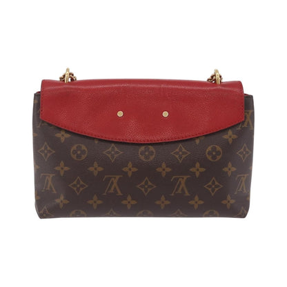 Louis Vuitton Saint Placide Monogram Canvas and Leather, Brown, Canvas, Handbag