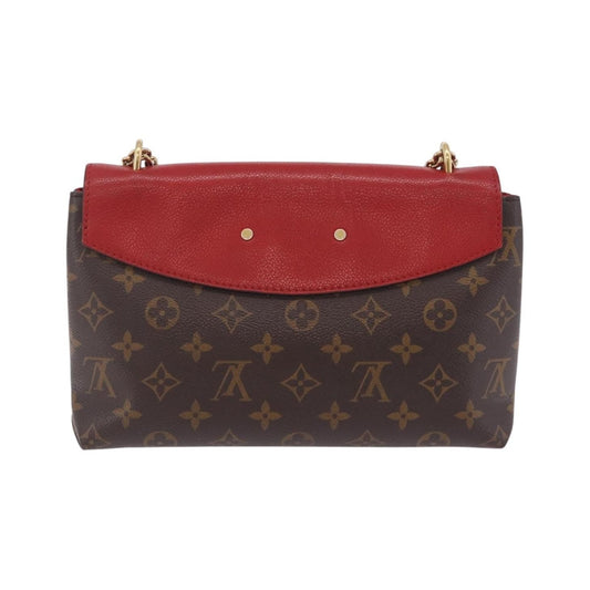Louis Vuitton Saint Placide Monogram Canvas and Leather, Brown, Canvas, Handbag