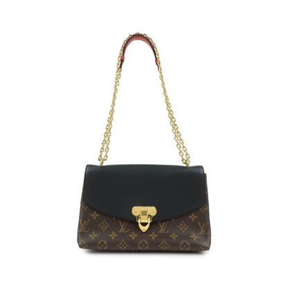 Louis Vuitton Saint Placide Monogram Canvas and Leather, Brown, Canvas, Handbag