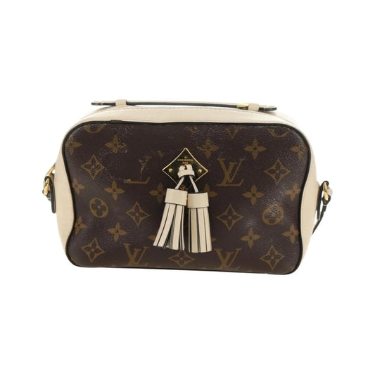 Louis Vuitton Saintonge Monogram Canvas with Leather, Brown, Canvas, Shoulder Bag