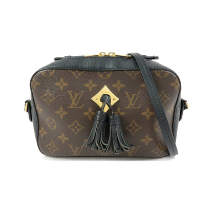 Louis Vuitton Saintonge Monogram Canvas with Leather, Brown, Canvas, Handbag