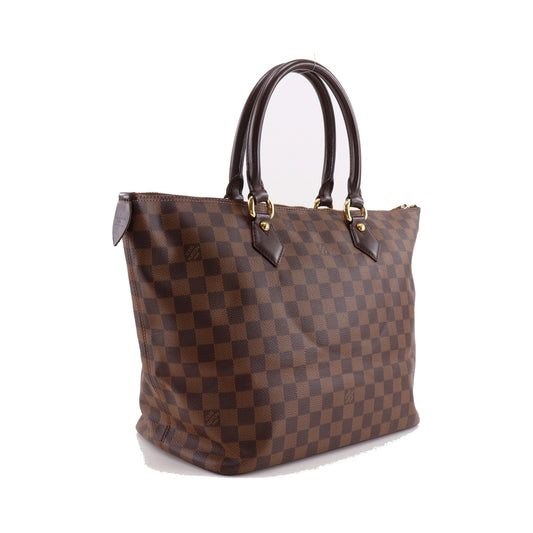 Louis Vuitton Saleya Damier, Brown, Canvas, Handbag