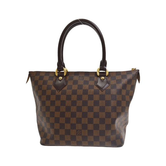Louis Vuitton Saleya Damier, Brown, Canvas, Handbag
