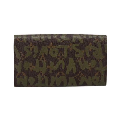 Louis Vuitton Sarah Limited Edition Monogram Graffiti, Khaki, Canvas, Wallet