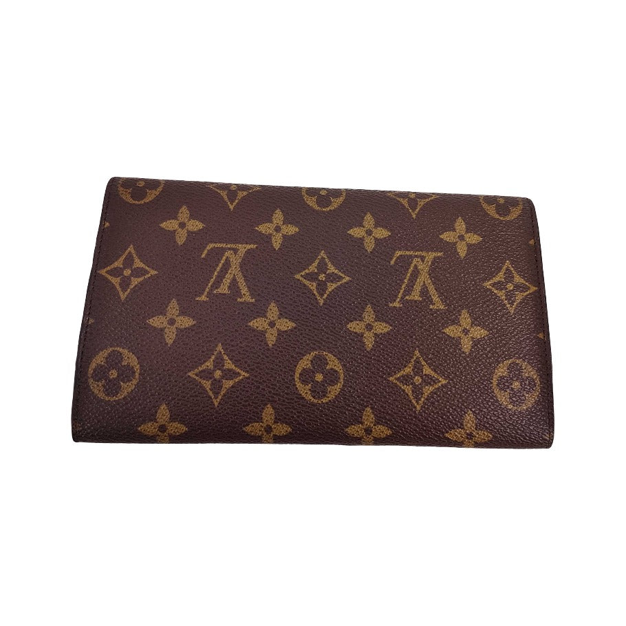 Louis Vuitton Sarah Monogram Canvas, Brown, Canvas, Clutch