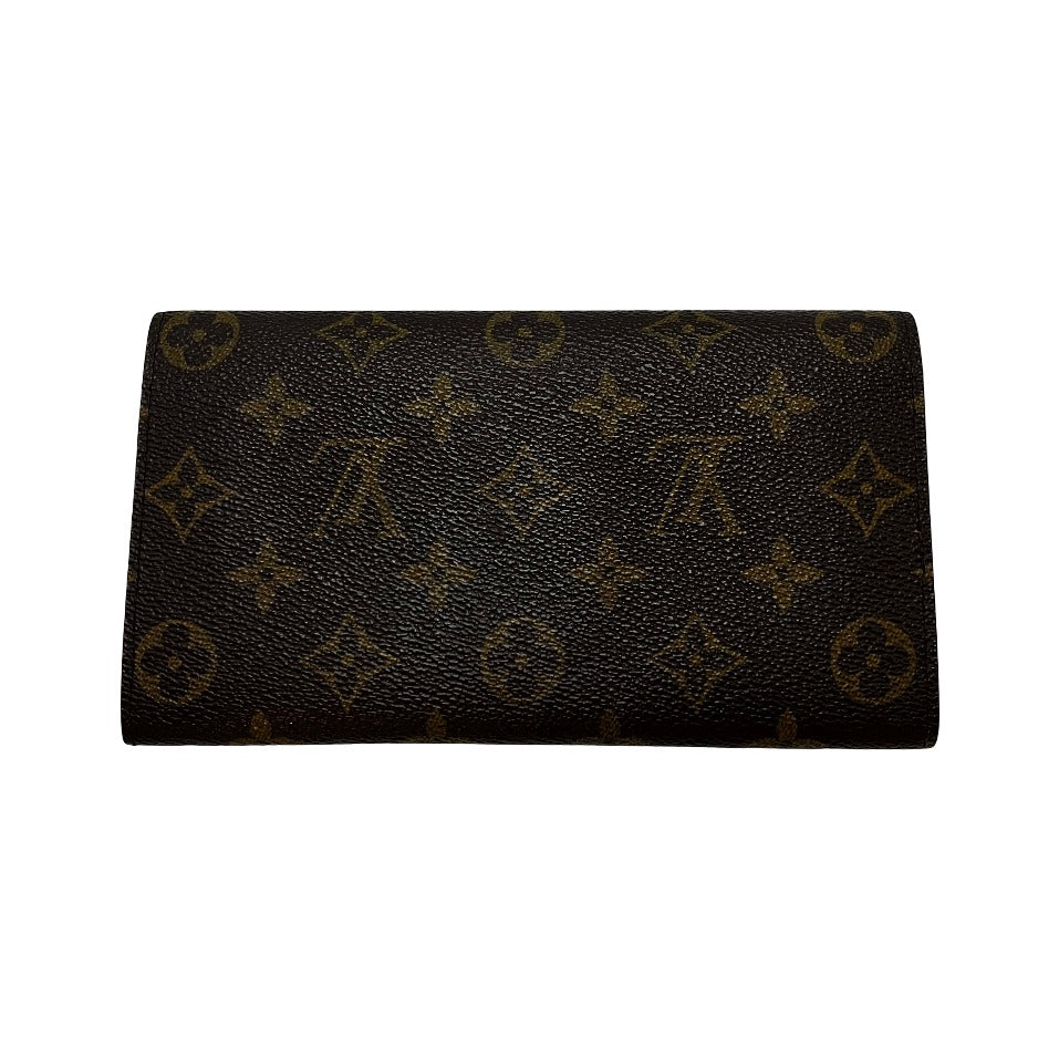 Louis Vuitton Sarah Monogram Canvas, Brown, Canvas, Clutch