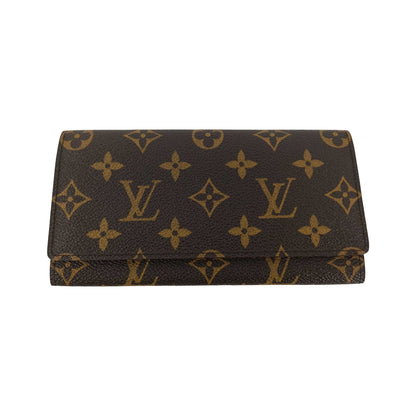 Louis Vuitton Sarah Monogram Canvas, Brown, Canvas, Wallet