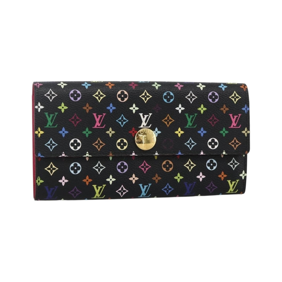 Louis Vuitton Sarah Monogram Multicolor, Multicolour, Canvas, Wallet