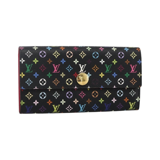 Louis Vuitton Sarah Monogram Multicolor, Multicolour, Canvas, Wallet