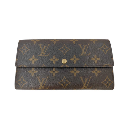 Louis Vuitton Sarah Wallet NM Monogram Canvas, Brown, Canvas, Wallet